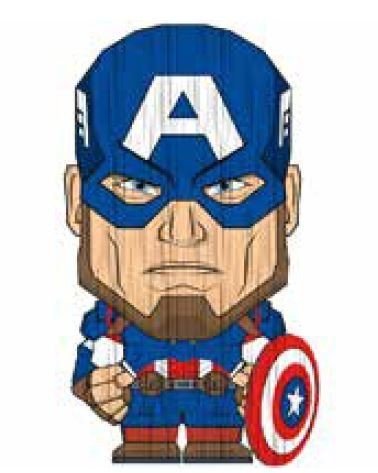 Figurines Forever Collectibles Marvel: Captain America Eekeez- - Figur