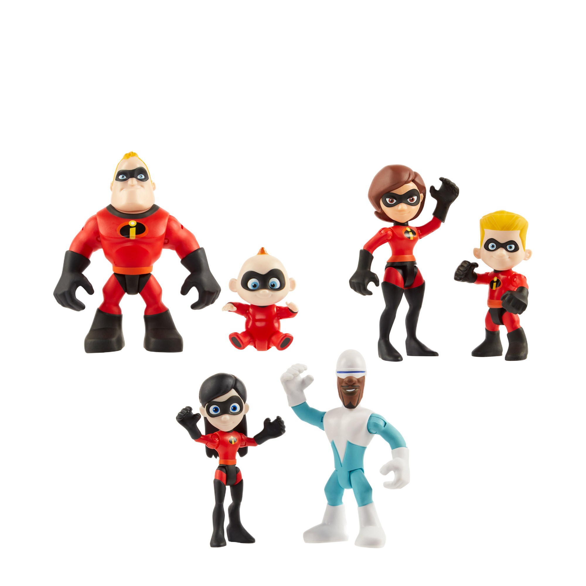  Jakks Pacific Incredibles 2: Pack de 2 mini figurines de 8 cm - M. In
