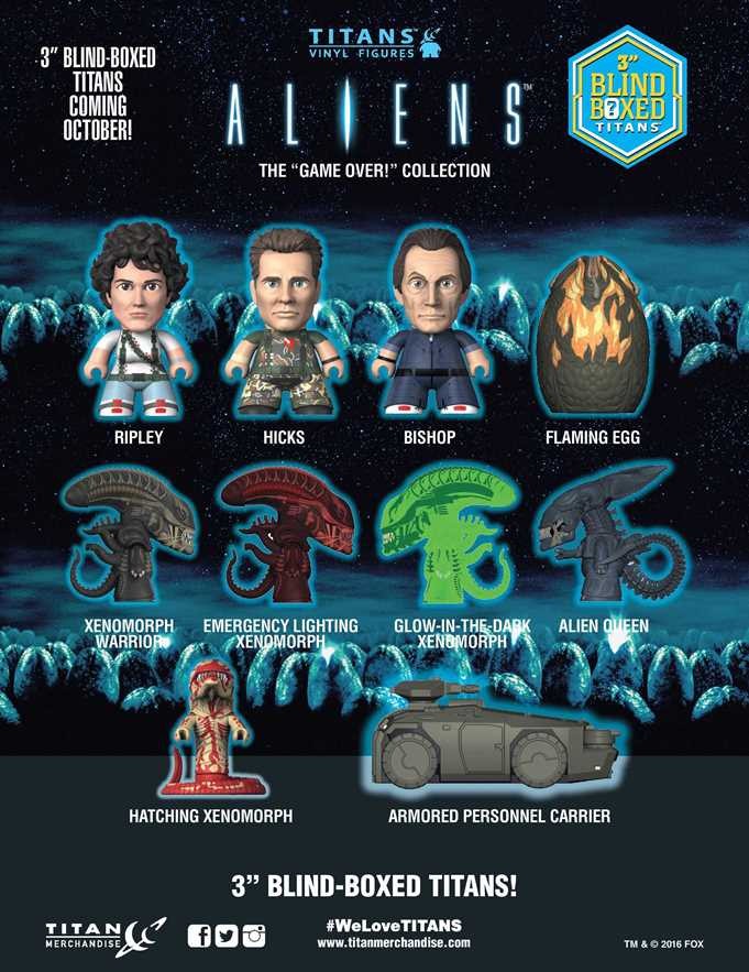 Figurines Titan Merchandise Alien TITANS: The Game Over Collection - B