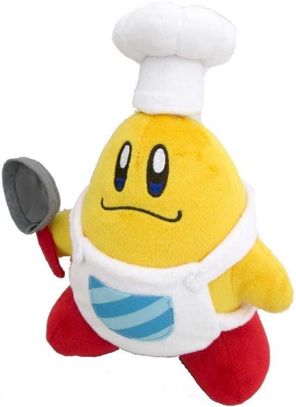  Little Buddy Toys Nintendo: Peluche Chef Kawasaki 8 pouces- - Peluche