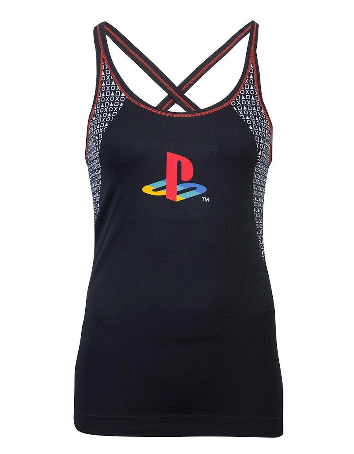  Bioworld Playstation: Tech Seamless Top pour femmes Taille S- - T-shi
