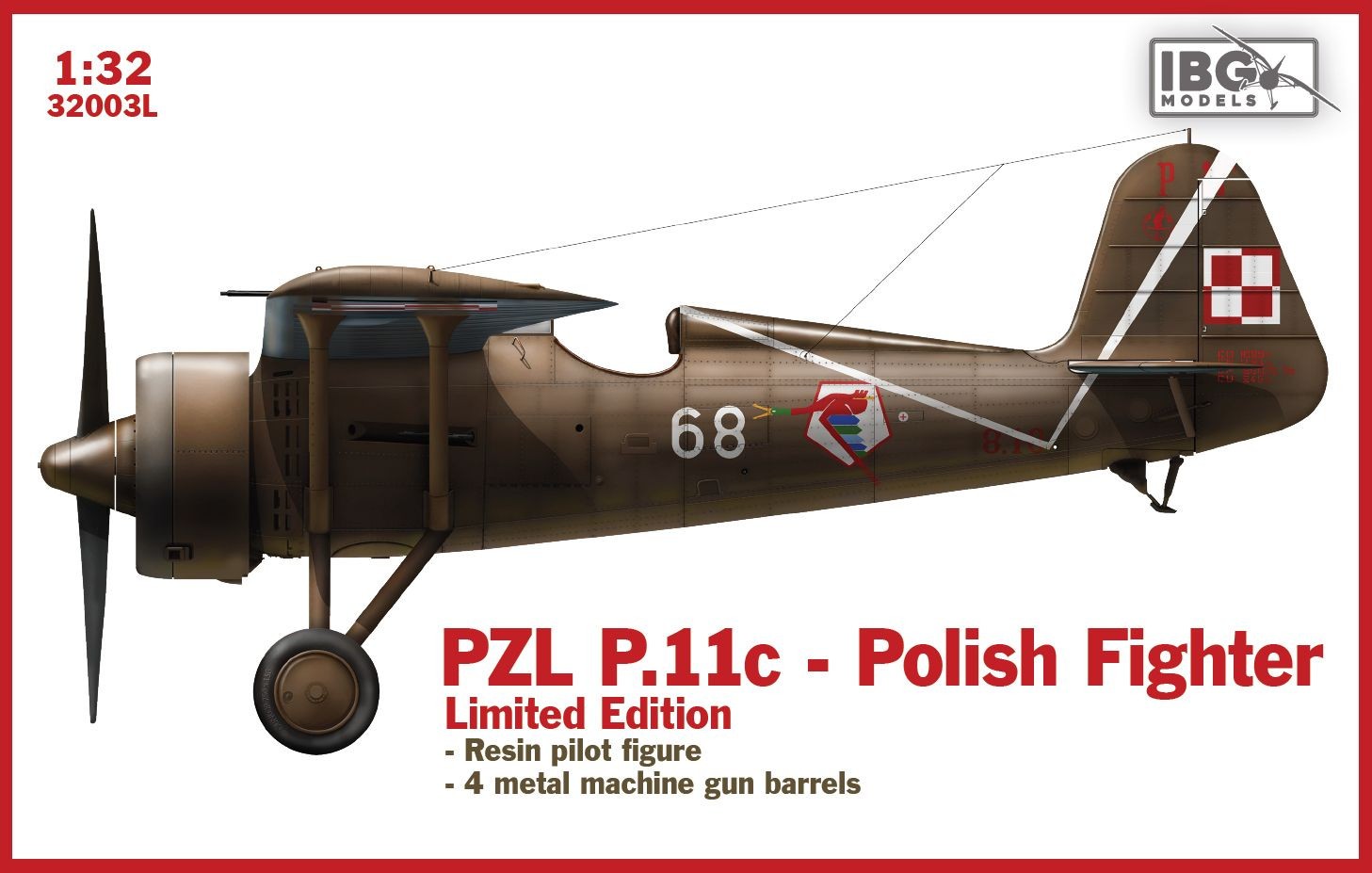Maquette IBG PZL P.11c Polish Fighter - ÉDITION LIMITÉE Quelques faits