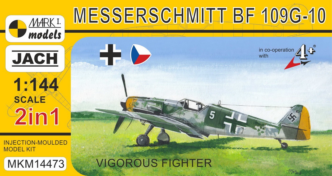 Maquette MARK I Models Messerschmitt Bf-109G-10 / Avia C-10 'Vigorous 
