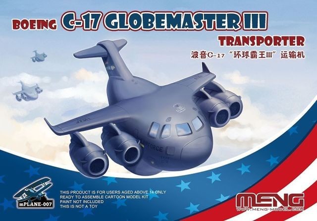Maquette Meng Model Boeing C-17 Globemaster III TransporterMeng Model 