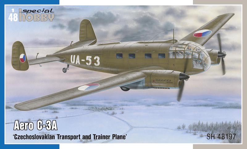  Special Hobby Aero C-3A `` Avion de transport et d'entraînement tchéc