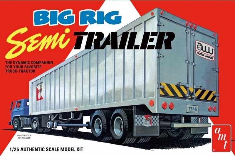  AMT/ERTL Semi-remorque Big Rig- 1/25 - Maquette de camion