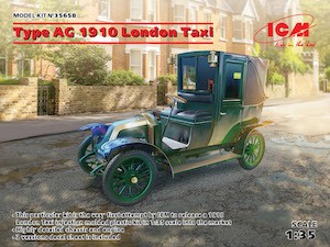 Maquette ICM Type AG 1910 London Taxi- 1/35 - Maquette militaire