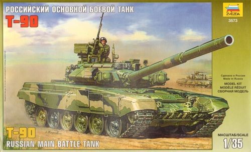 Maquette Zvezda T-90 MBT soviétique- 1/35 - Maquette militaire