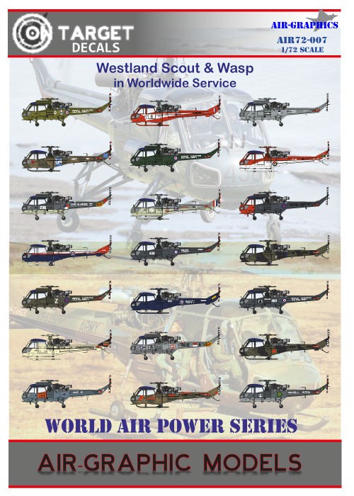  Air-Graphic Models Décal Westland Wasp / Scout -Westland Wasp HAS.1, 