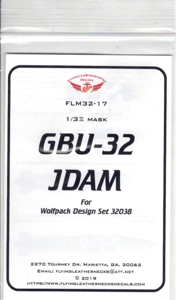  Flying Leathernecks GBU-32 JDAM (conçu pour être utilisé avec les kit