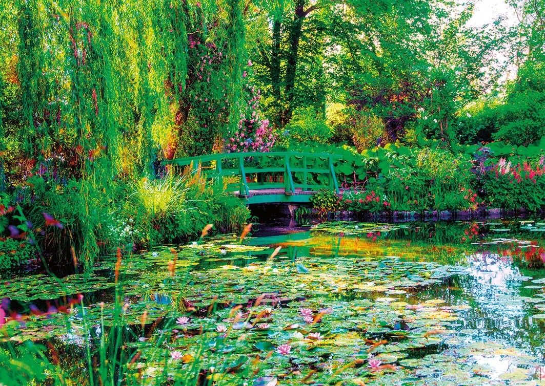  Nathan Puzzle N 1500 p - Les jardins de Claude Monet, Giverny- - Puzz