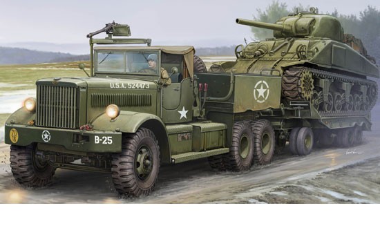  I LOVE KITS M19 Tank Transporter Soft Top- 1/35 - Maquette de camion