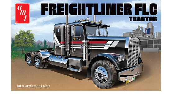  AMT/ERTL Freightliner FLC Semi Tractor- 1/25 - Maquette de camion