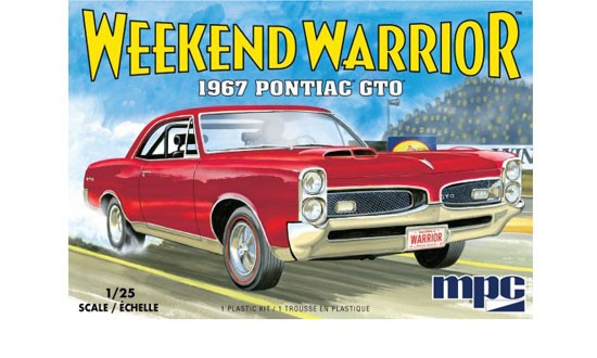 Maquette MPC Pontiac GTO 67 Weekend Warrior- 1/25 - Maquette de voitu