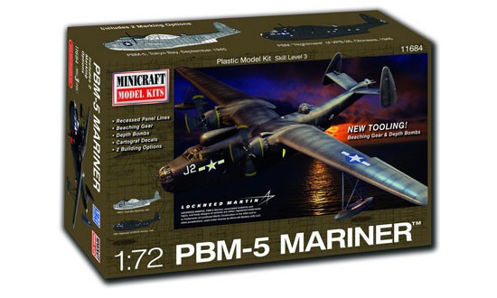 Maquette Minicraft PBM-5 Mariner-1/72 - Maquette d'avion