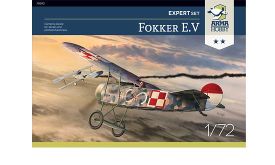Maquette Arma Hobby Coffret Fokker EV Expert-1/72 - Maquette d'avion