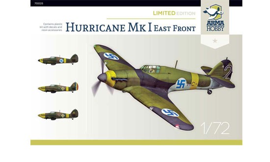 Maquette Arma Hobby Hurricane Mk I East Front Limited Edition-1/72 - M