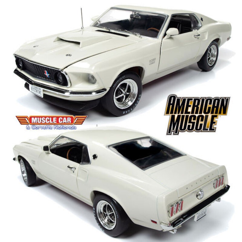 Miniature automobile Ford Mustang Boss 429 1969