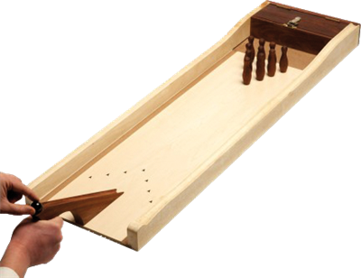  Carrom Art Bowling Mango 110x35 cm- - Jeux en bois