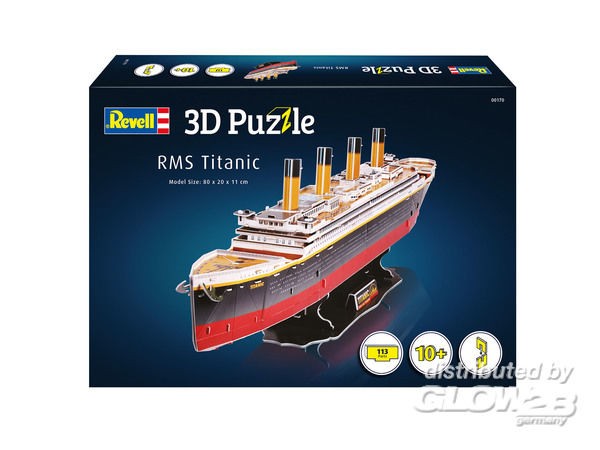  Revell Puzzle Titanic- - Puzzle 3d