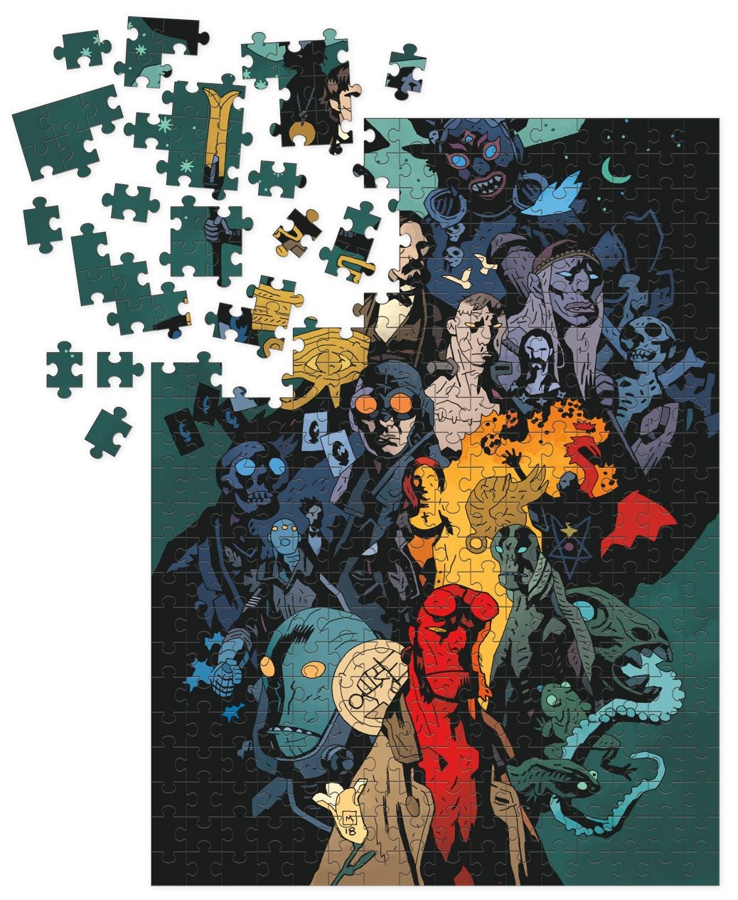  Dark Horse Hellboy Puzzle Hellboy Universe- - Puzzle