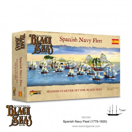 Extension et figurine pour jeux de figurines Flotte de la marine espagnole (1770-1830)