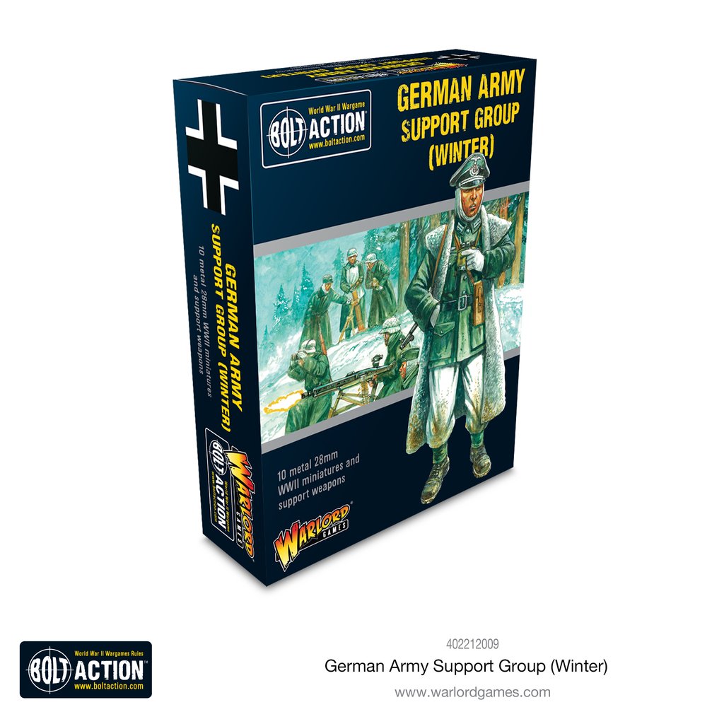 Jeux de figurines Warlord Games Groupe de soutien de l'armée allemande