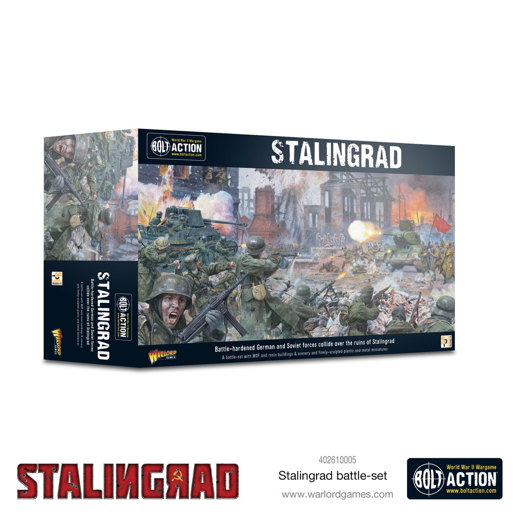 Jeux de figurines Warlord Games Set de bataille de Stalingrad- - Jeux 