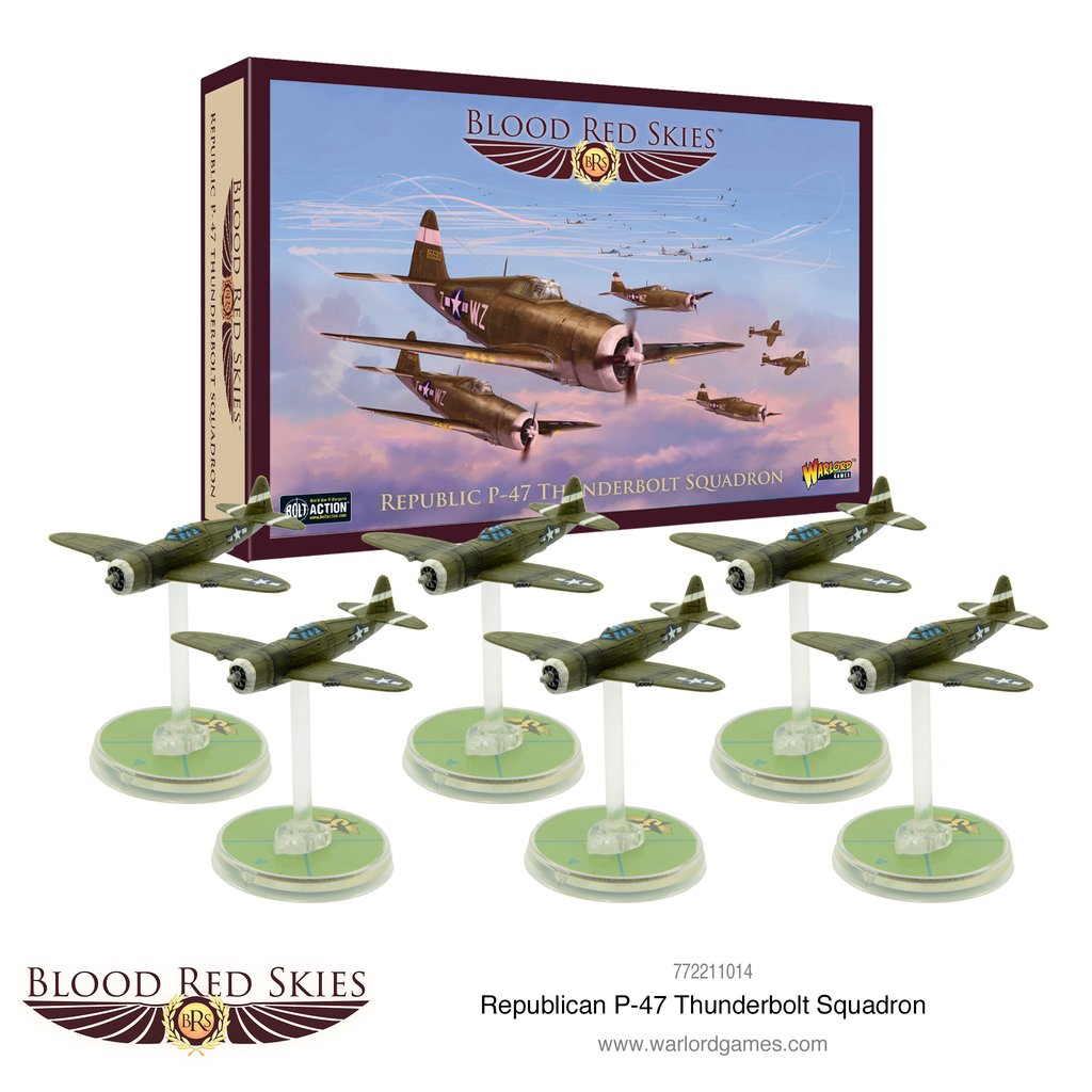 Jeux de figurines Warlord Games Escadron Republic P-47 Thunderbolt- - 