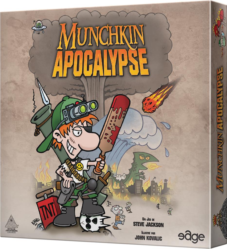 Jeu Edge Entertainment Munchkin Apocalypse- - Jeux de societe