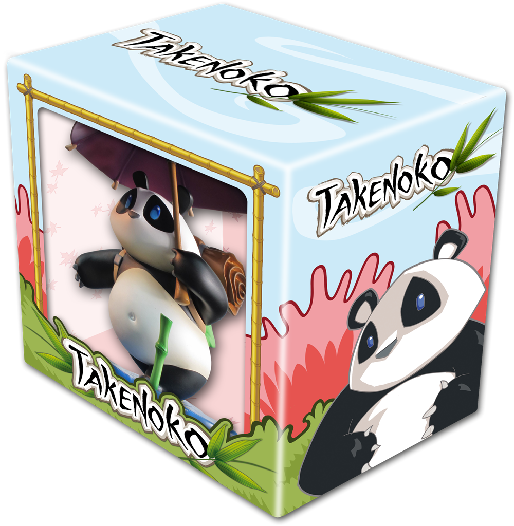 Jeu Bombyx Takenoko : Figurine de Panda- - Jeux de societe