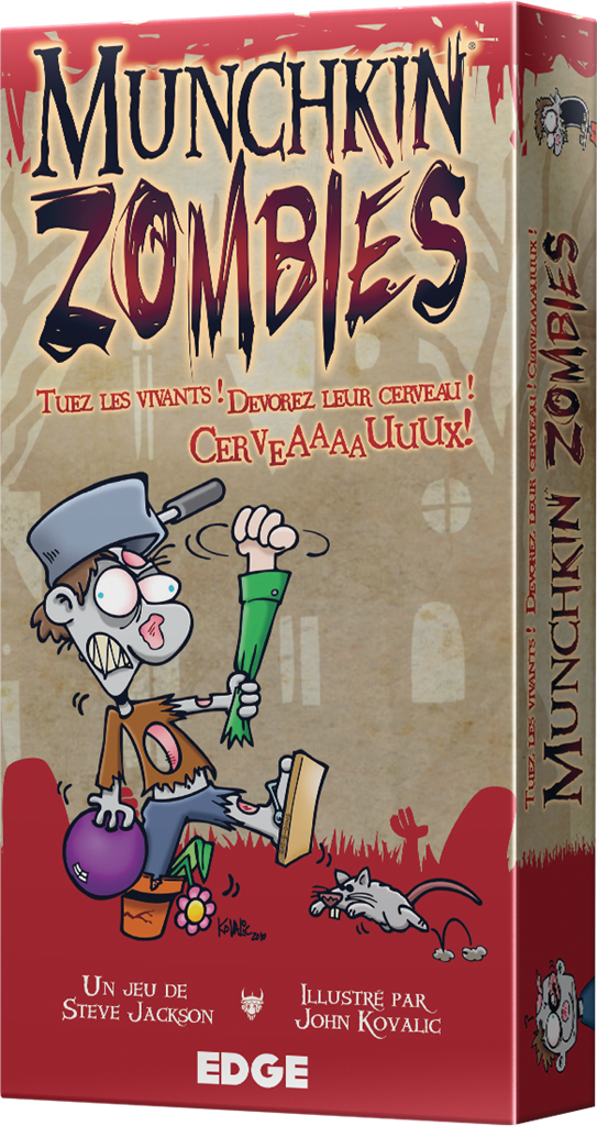 Jeu Edge Entertainment Munchkin Zombies- - Jeux de societe