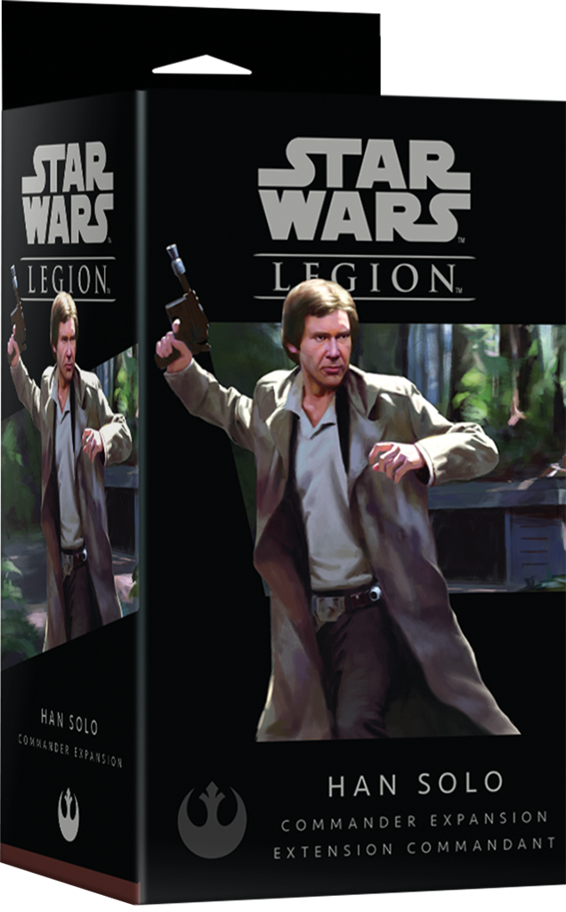  Fantasy Flight Games Star Wars Légion : Han Solo- - Jeux de figurin
