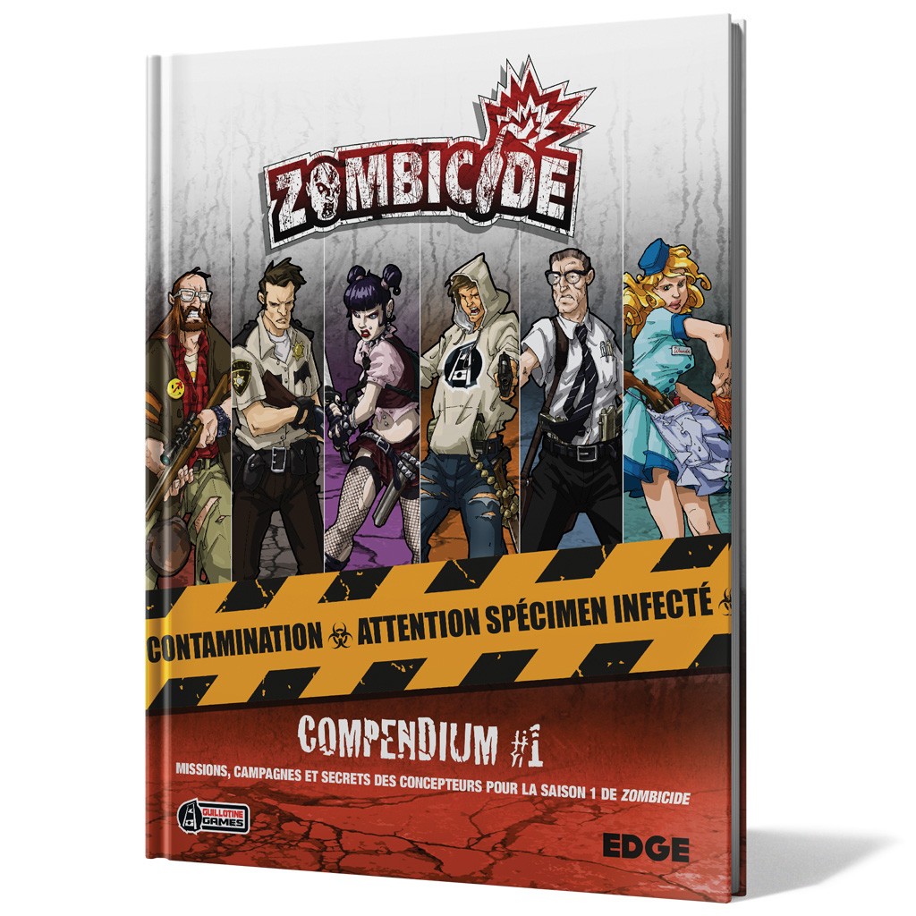 Jeu Edge Entertainment Zombicide : Compendium #1- - Jeux de societe