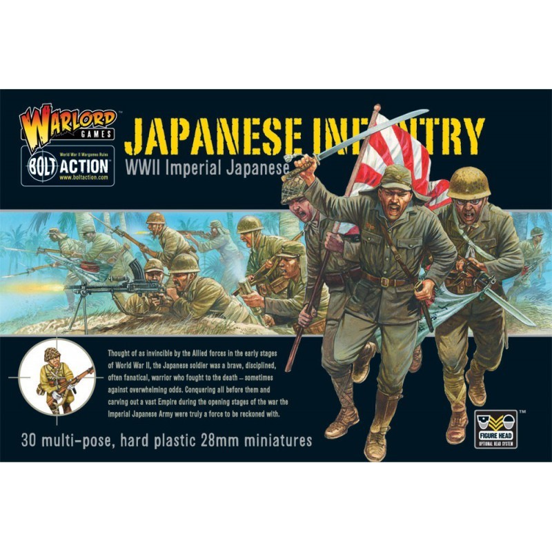 Jeux de figurines Warlord Games Infanterie japonaise impériale- 28mm -