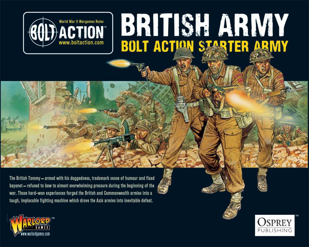  Warlord Games British Starter Army- - Jeux de figurines : boîtes de d