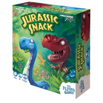 Jeu The Flying Games Jurassic snack XL- - Jeux de societe