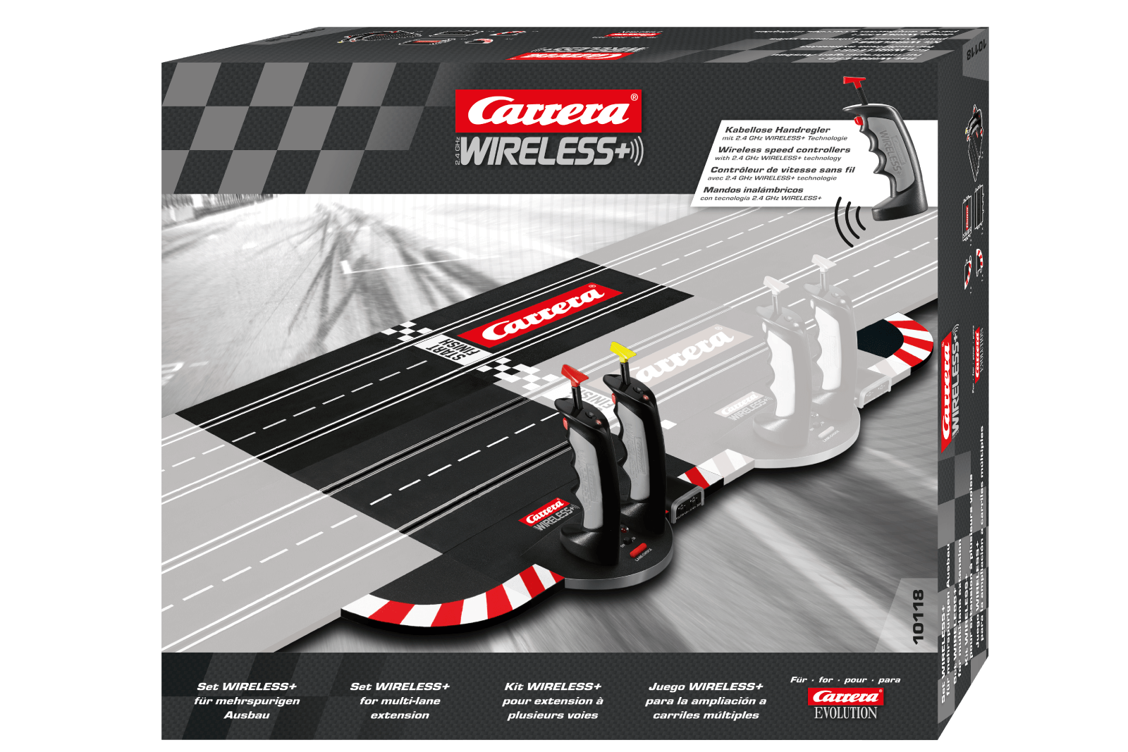  Carrera WIRELESS + Set pour extension à plusieurs voies Carrera Evolu