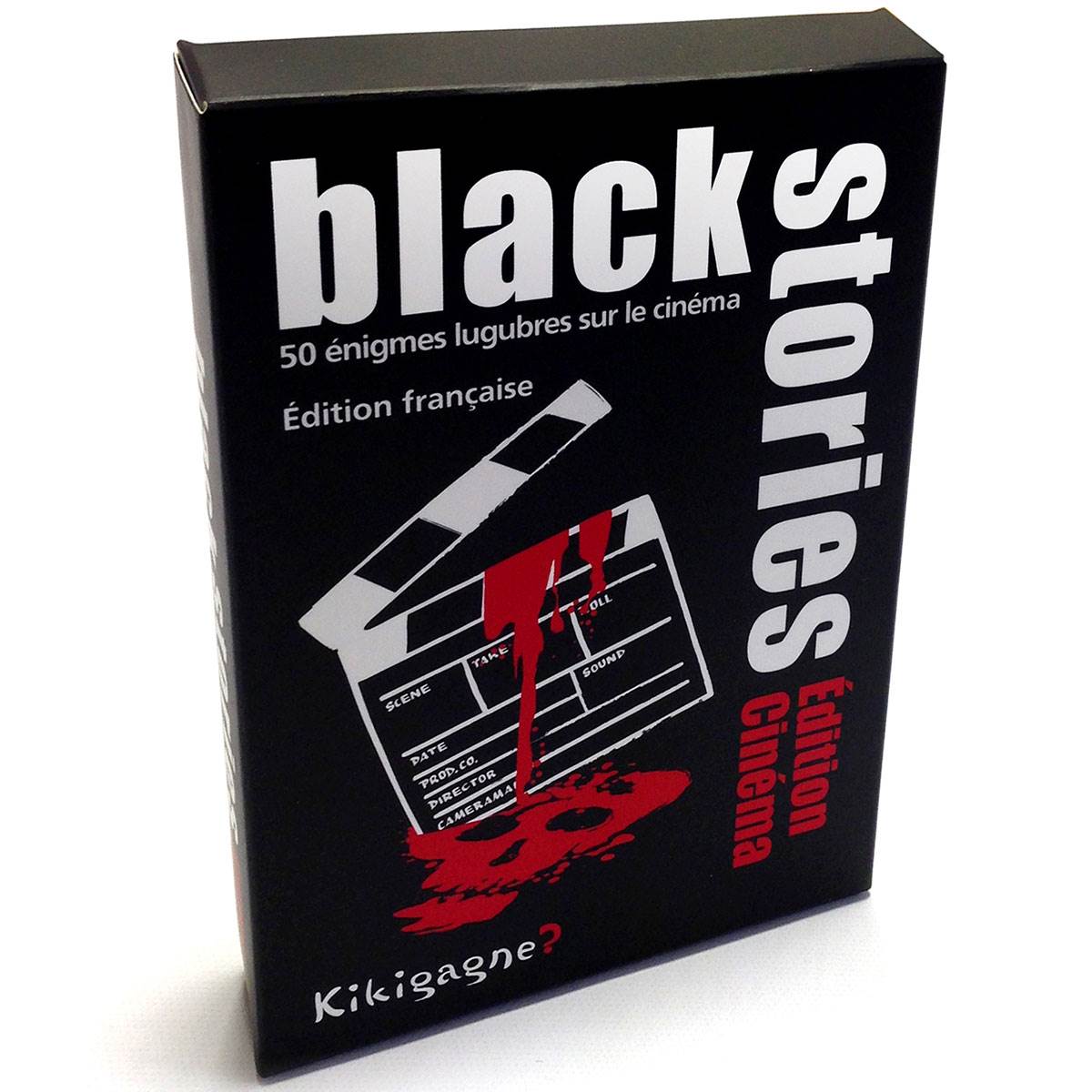 Jeu KIKIGAGNE Black Stories - Cinéma- - Jeux de societe