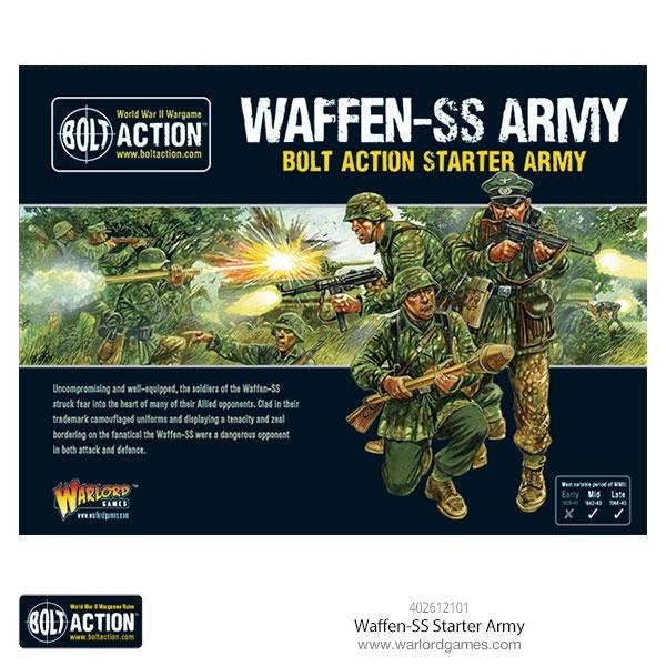  Warlord Games Waffen SS Starter Army- - Jeux de figurines : boîtes de