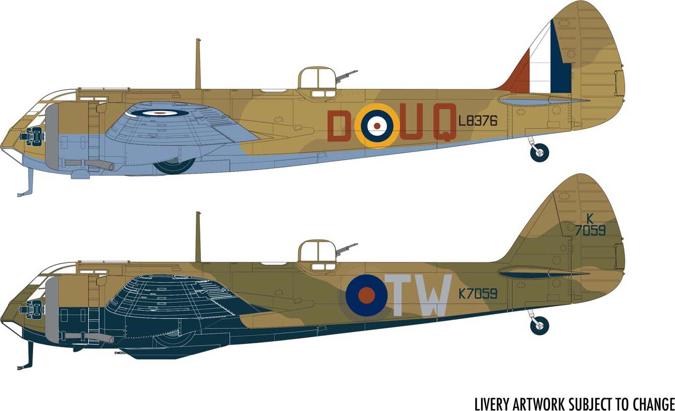 Maquette Airfix Bristol Blenheim Mk.1- 1/48 - Maquettes