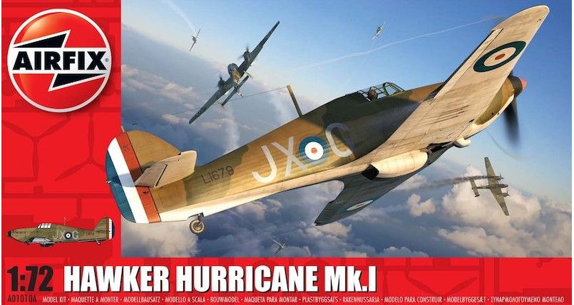 Maquette Airfix Hawker Hurricane Mk.I-1/72 - Maquettes