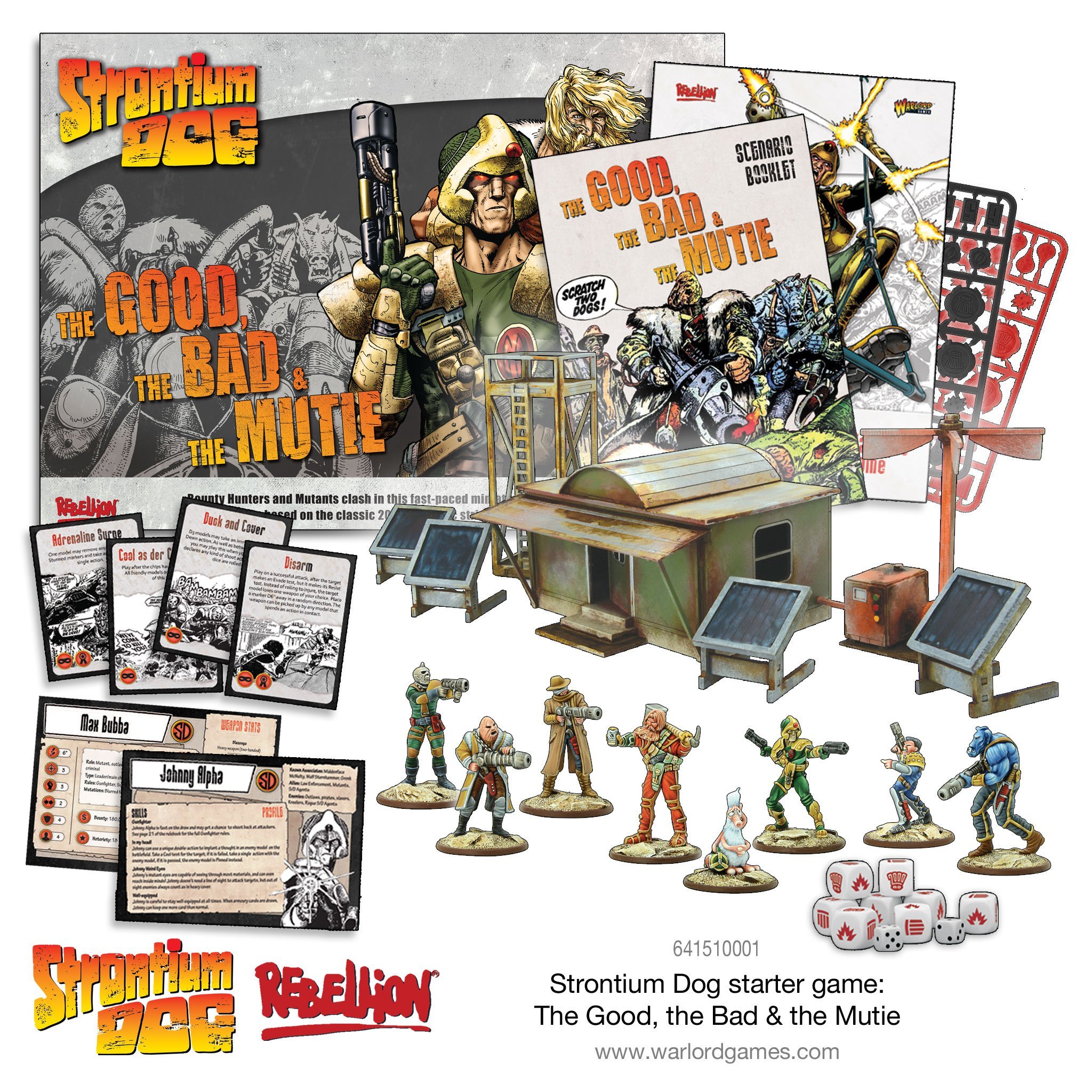 Jeux de figurines Warlord Games Strontium Dog: le bon le méchant et la