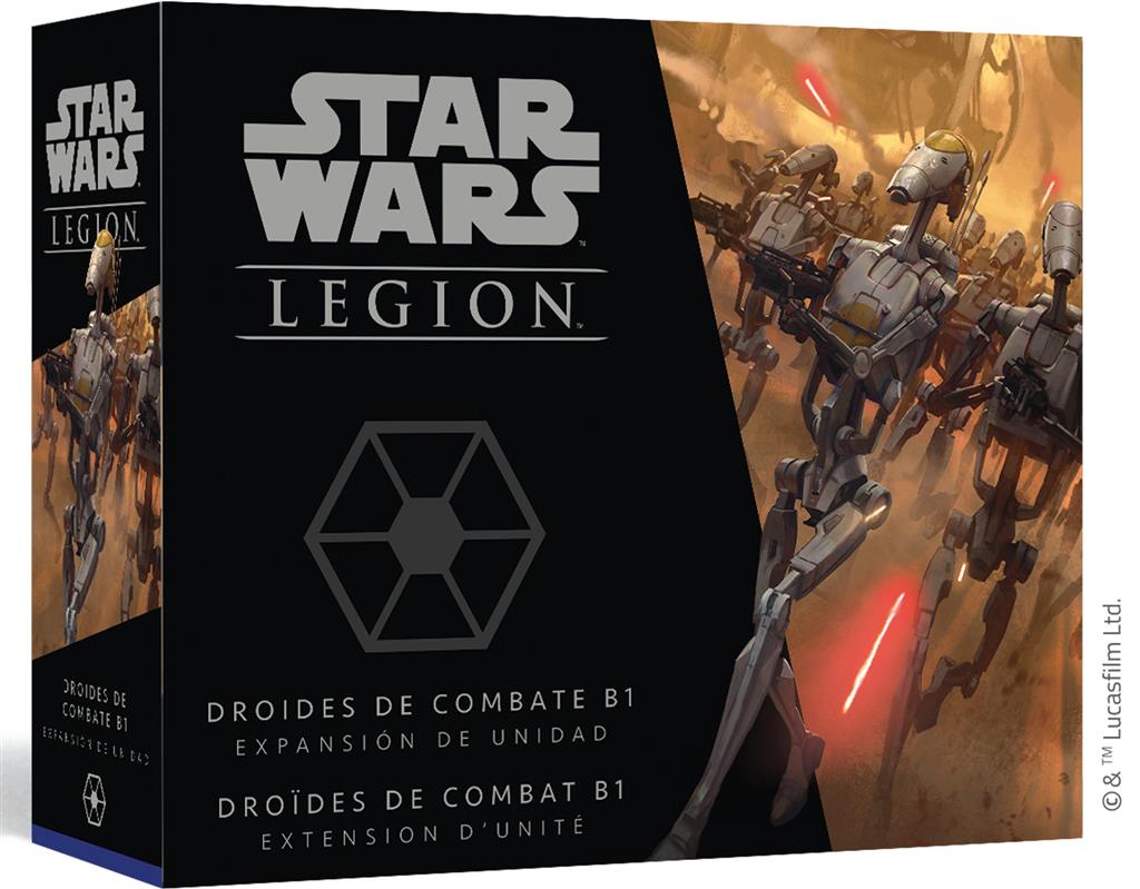  Fantasy Flight Games Star Wars Légion : Droïdes de Combat B1- - Jeux 