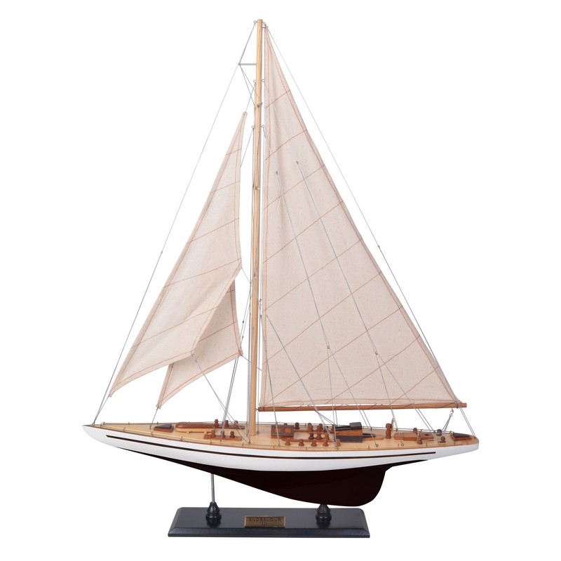  Authentic Models Endeavour L60 Noir/Blanc- - Miniature de bateau