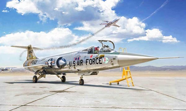 Maquette Italeri F-104A/C Starfighter- 1/32 - Maquette d'avion