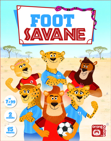  Orang-Outan Cie Foot Savane- - Jeux pour enfants