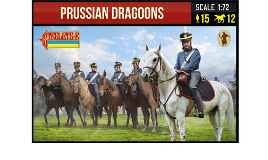  Strelets Prussian Dragoons-1/72 - Figurines