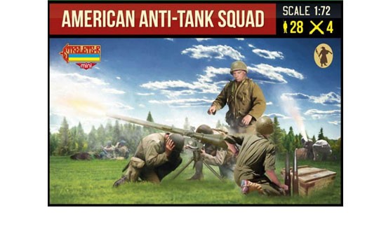  Strelets American Anti-Tank Squad-1/72 - Figurines