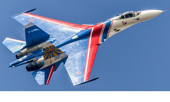 Maquette Hobby Boss Su-27 Russian Knights Team- 1/48 - Maquette d'avi